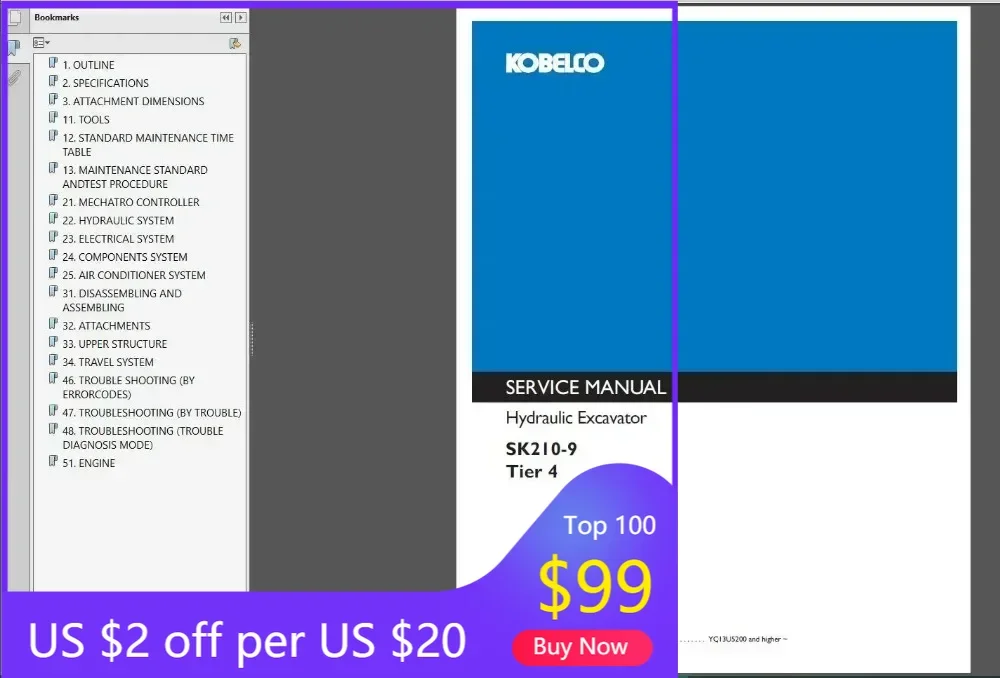 

SpecDiag Kobelco Строительная техника Новые модели Учебные пособия [2020] PDF DVD 26,72 ГБ