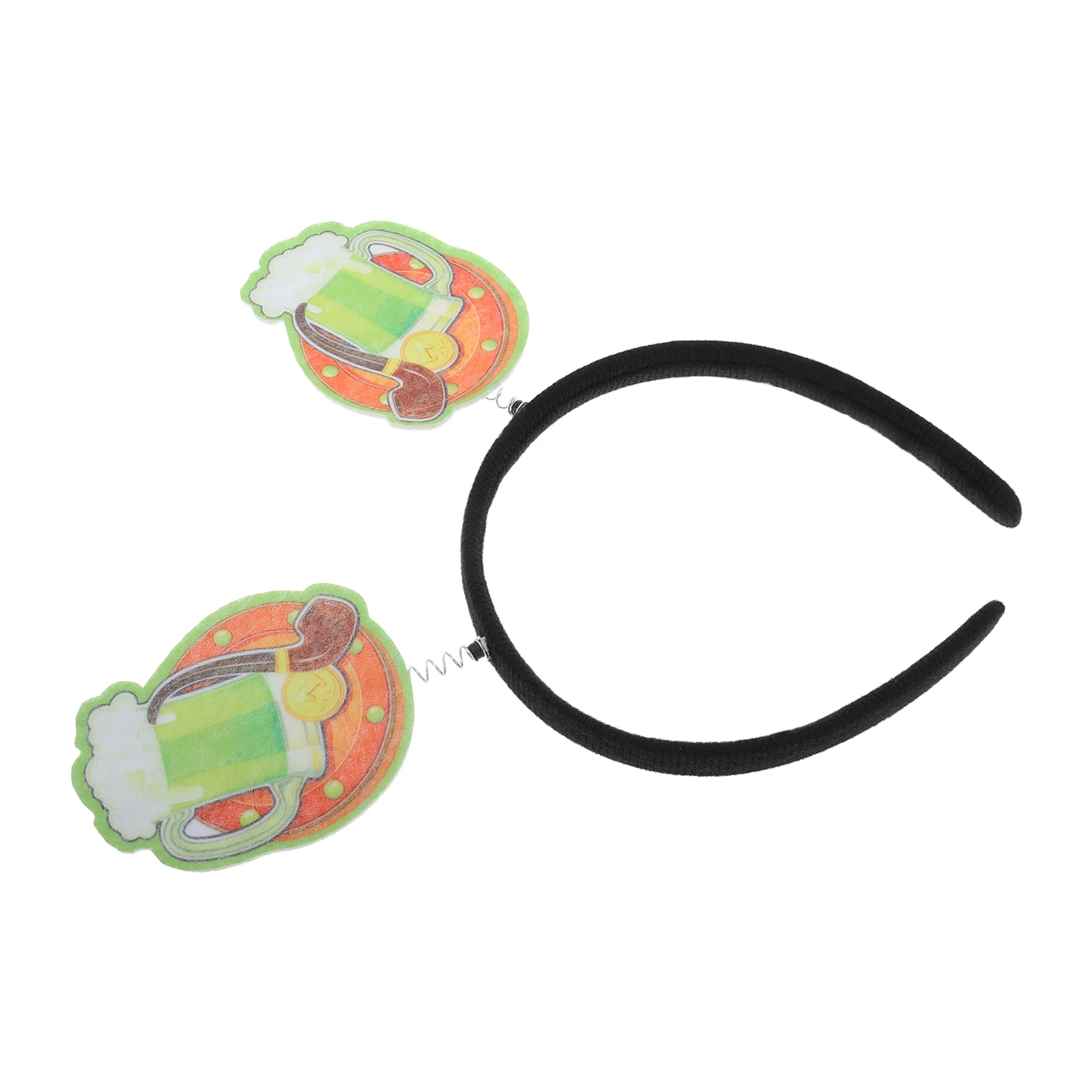 

Beer Headbands Festival Props Saint Patrick's Day Decorative Hair Hoops Women Party Favors Stretchy Comfortable Fit