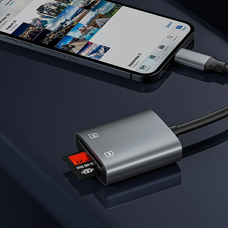 2in1 XD MS Memory Card Reader USB+Type-C Adapter For Laptop Computer PC Tablet Phone For Pad USB-C Converter