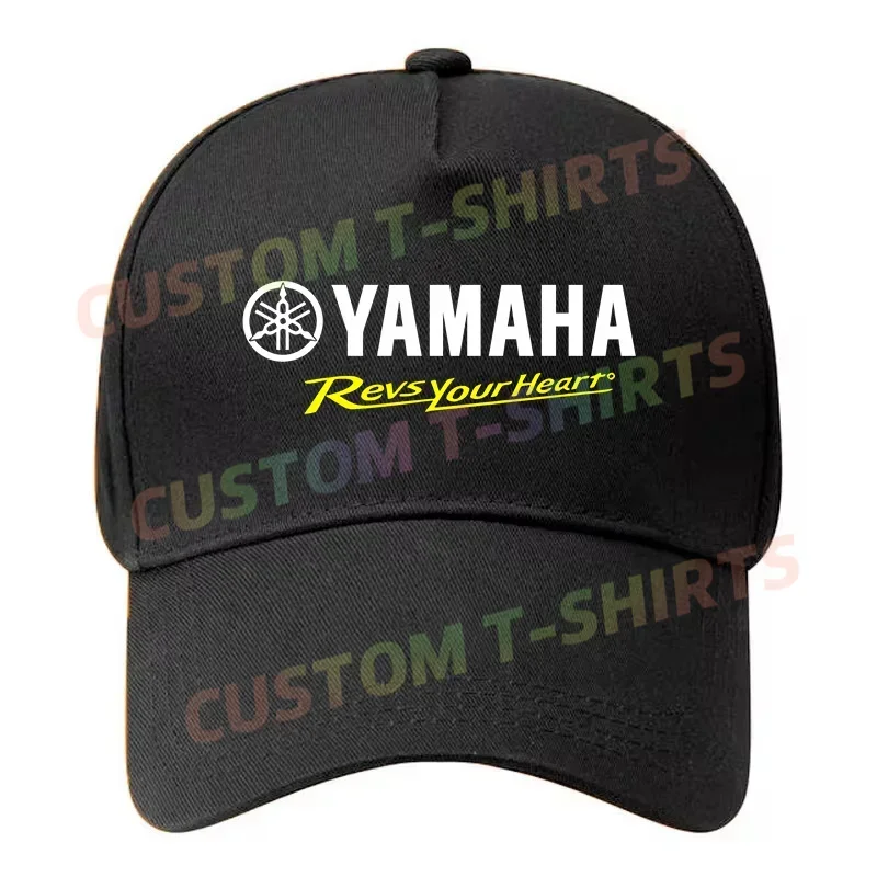 

Black Cap Hip Hop Yamah Revs Your Heart Baseball Cap Snapback Caps Casquette Hats Fitted Casual Gorras Dad Hats Unisex