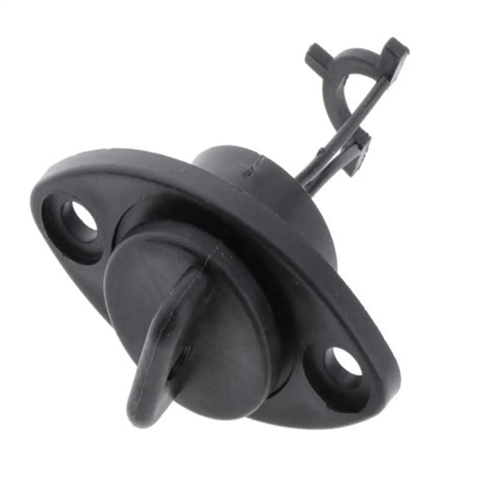 Boat Hull Drain Plug Marine Grade Plastic Screw Type Oval Transom Bung Secure Fixed Device for Kayaks Canoes and Wells