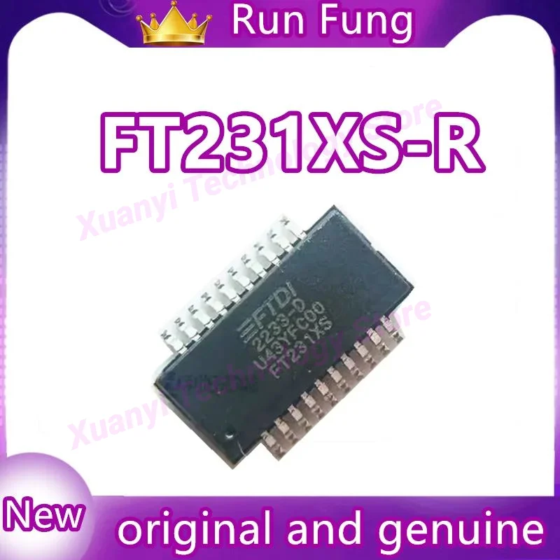 

5PCS 100% New FT231XS-R FT231XS SSOP-20 USB to serial port chip