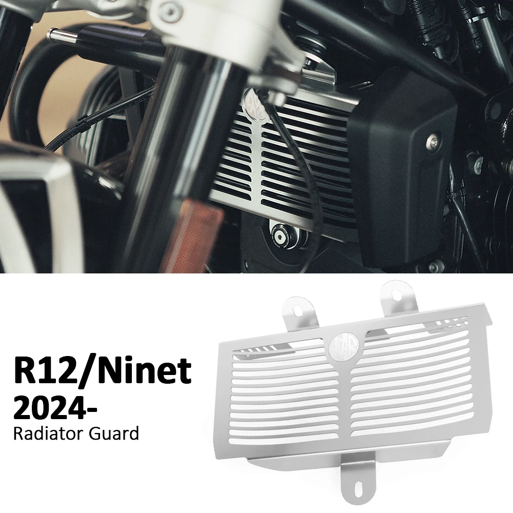 

New For BMW R 12 R12 NineT 2024 2025 2026 Motorcycle Radiator Guard Grille Cover Protector Protective Grill Aluminum