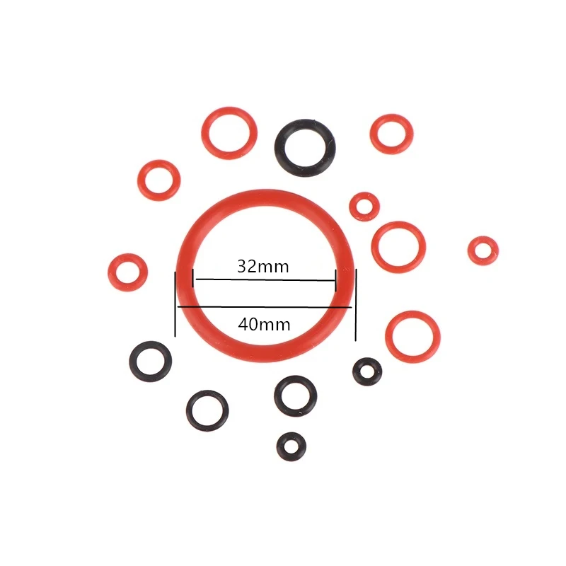 15pcs, O-Ring Seal Kit Silicone Gasket For Saeco Gaggia Spidem Coffee Machine Brewing Group Spout Connector Kitchen Accessories