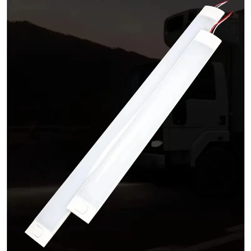 

Glb 2PCS Camper RV LED Light Bar Camping Interior Caravan Light Trunk Lights 12v/24v Motorhome Caravan Interior Ceiling Lamps