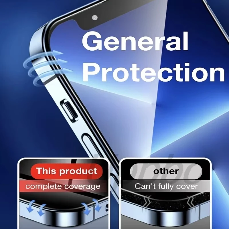 

5PCS Privacy Screen Protector For iPhone 17 16 Pro Max 15 11 13 12 14 Plus XS XR Air XS Max Anti Spy Tempered Glass Film
