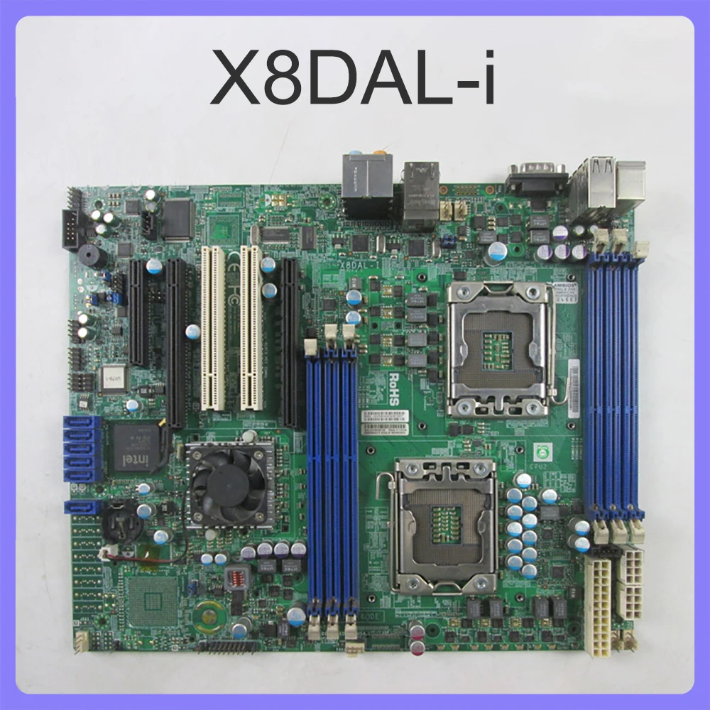 DDR3 SATA2 PCI-E 2.0 Motherboard Xeon Processor 5600/5500 Series For Supermicro X8DAL-i