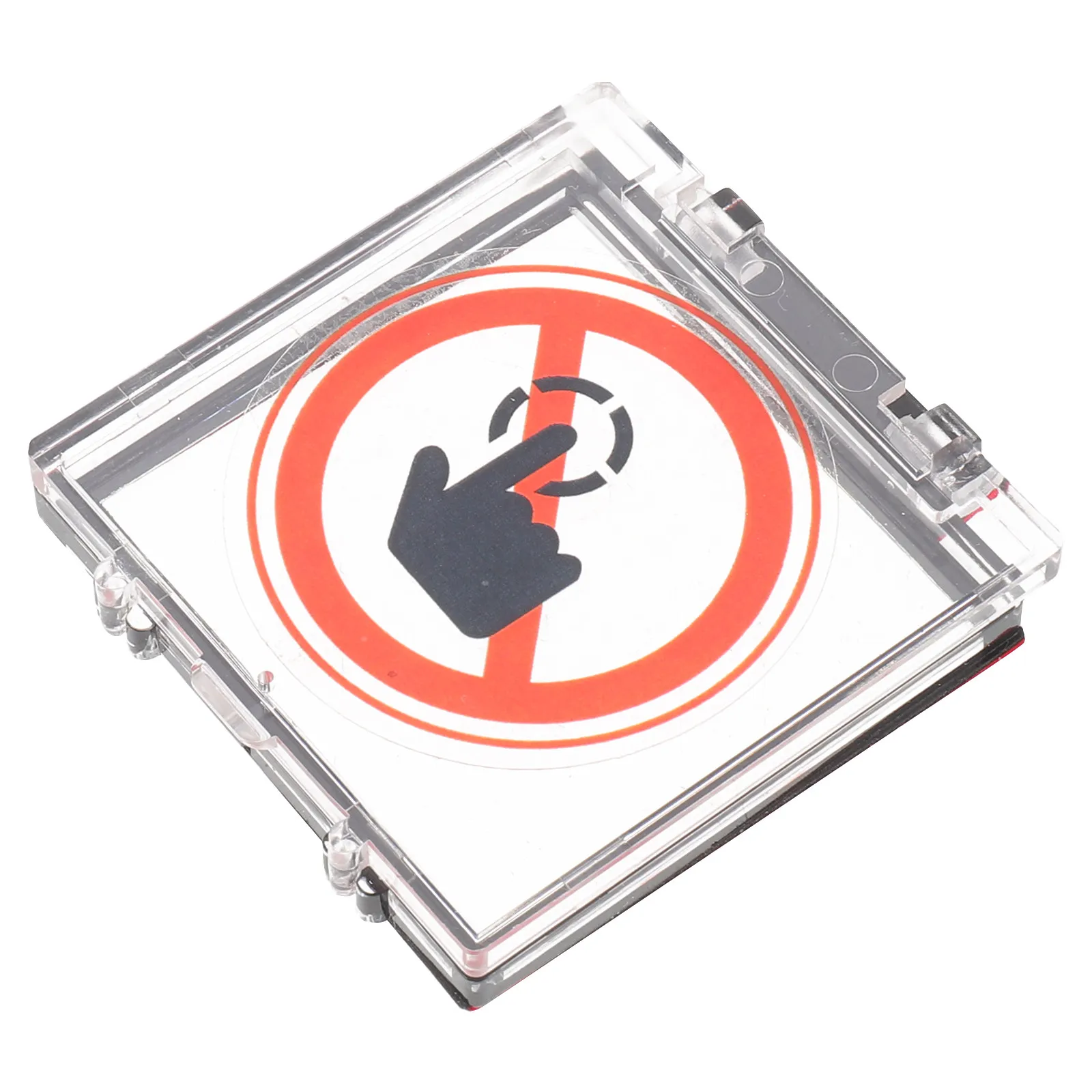 Power Button Switch Protector Cover No Touch Symbol Waterproof Oil Resistant Precise Fit for Computer Pc Elevator Washer