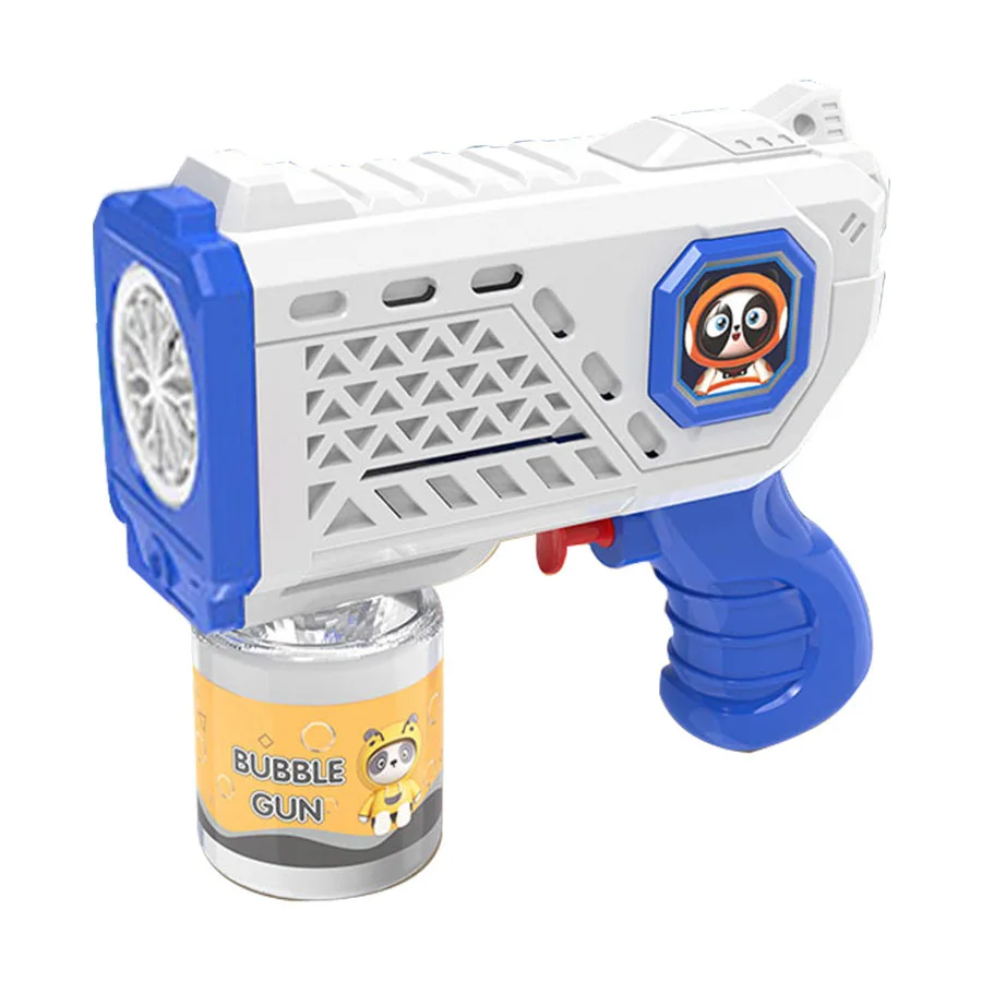 2024 New Electric Automatic Bubble Machine Water Gun Bubbles Gun Summer Beach Bath Outdoor Game Fantasy Kids Toys Festival Gifts