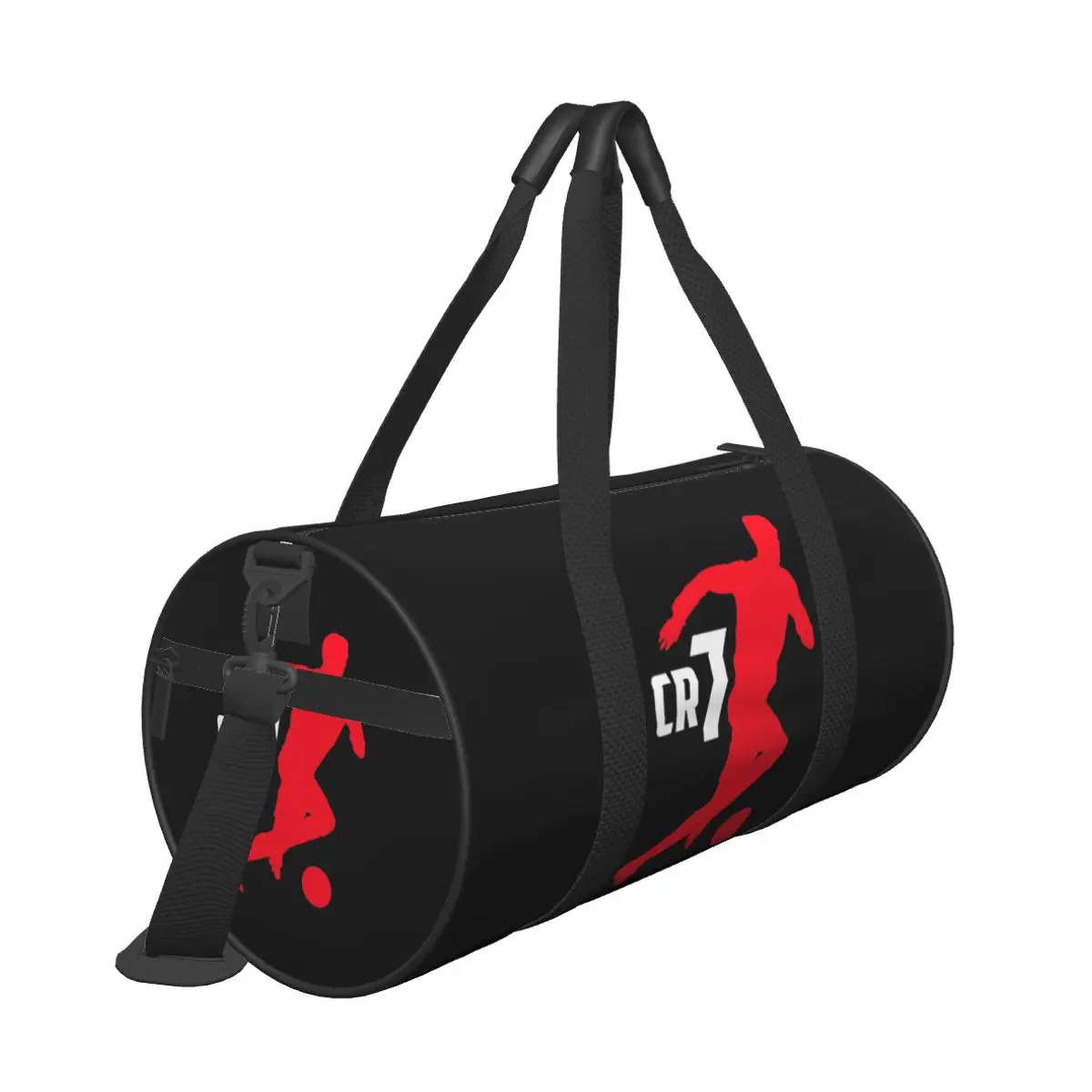 Cr7 Funny Sports Bags Training Gym Bag with Shoes Funny Cristianoed Ronaldoed Handbags Male Female Printed Portable Fitness Bag