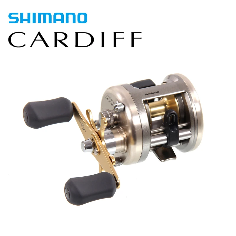 Shimano Cardiff 300A 400A 301A 401A moulinet de pêche Baitcasting 4 + 1BB 5.8:1 moulinets de pêche à tambour de pêche d'eau douce salée