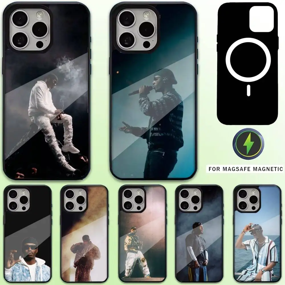 

W-Werenoi D-Diamant Noir Phone Case For iPhone17,16,15,14,13,12,11 Plus,Pro Max Magnetic For Magsafe Wireless Charging