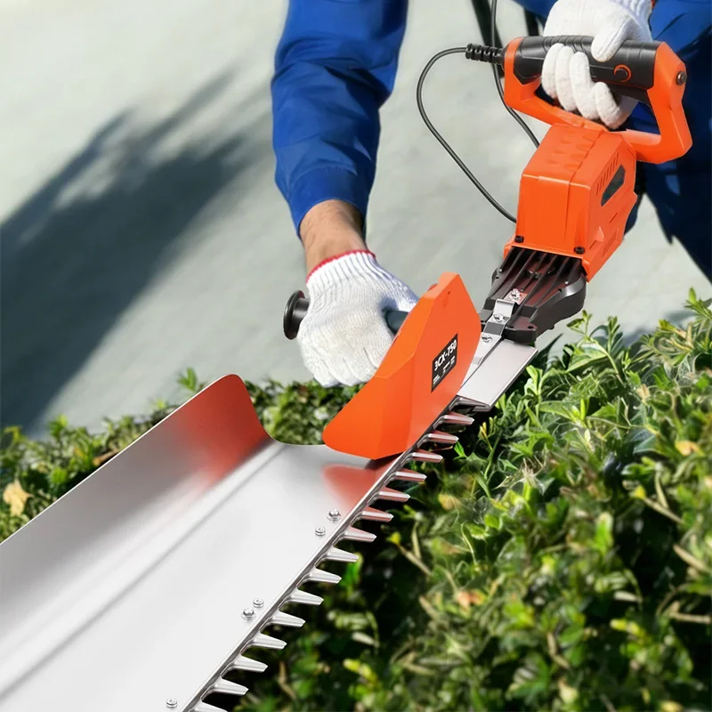 Heavy-Duty Electric Hedge Trimmer, Lithium-Ion Tea Tree Pruner, Landscaping and Pruning Tool, Tea Tree Pruning 20A/30A