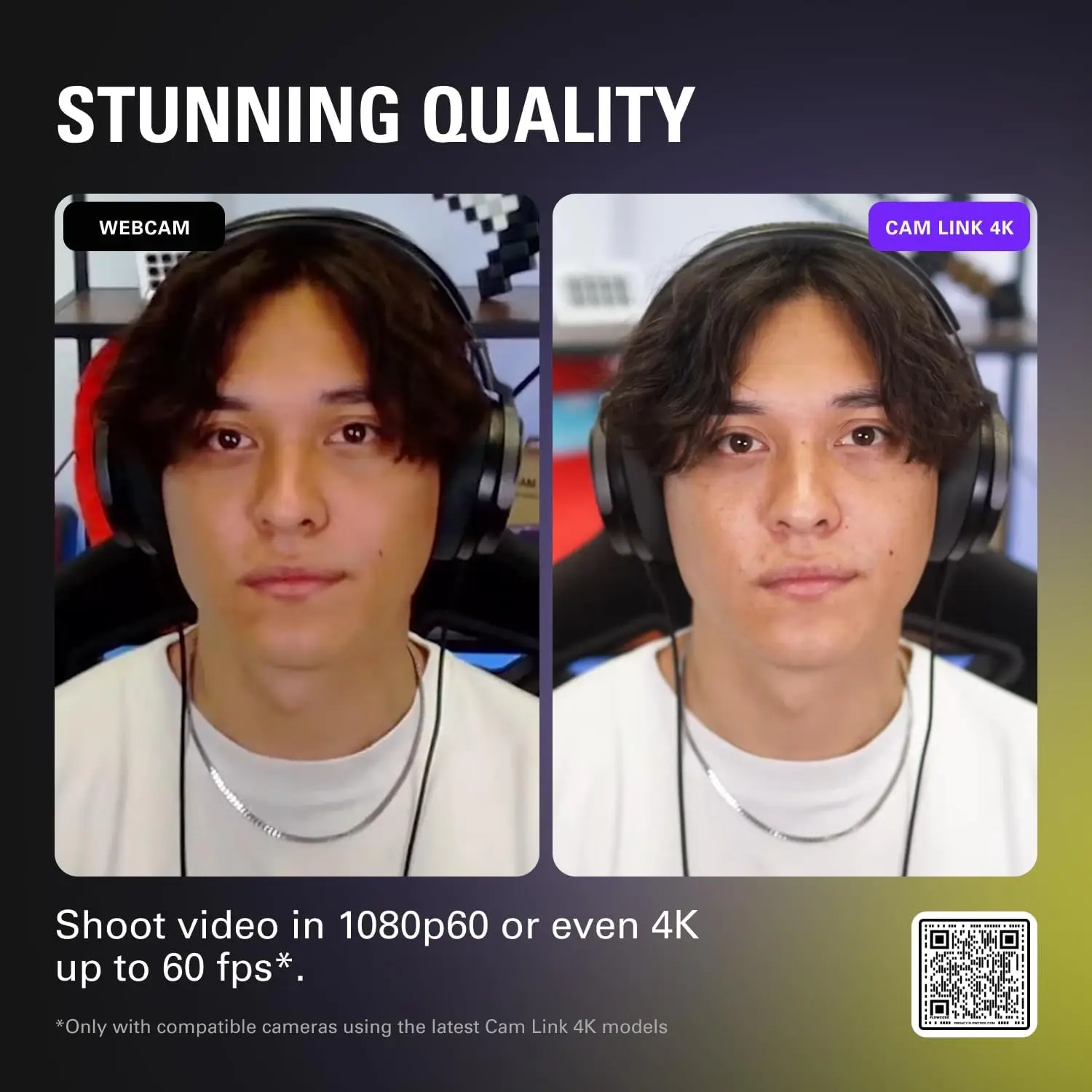 بطاقة التقاط خارجية Elgato Cam Link 4K لـ DSLR وكاميرا الفيديو، كاميرا ActionCam كاميرا ويب HDMI إلى USB 3.0، PC/Mac/iPad