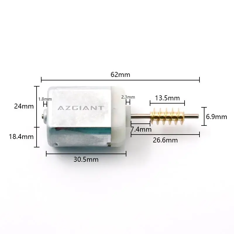 Actuador de bloqueo de dirección de coche, Motor central de cc 12V, cepillo de carbono de potencia, nuevo Motor DIY, para VW e-golf t-cross t-roc GTI 2018-2020