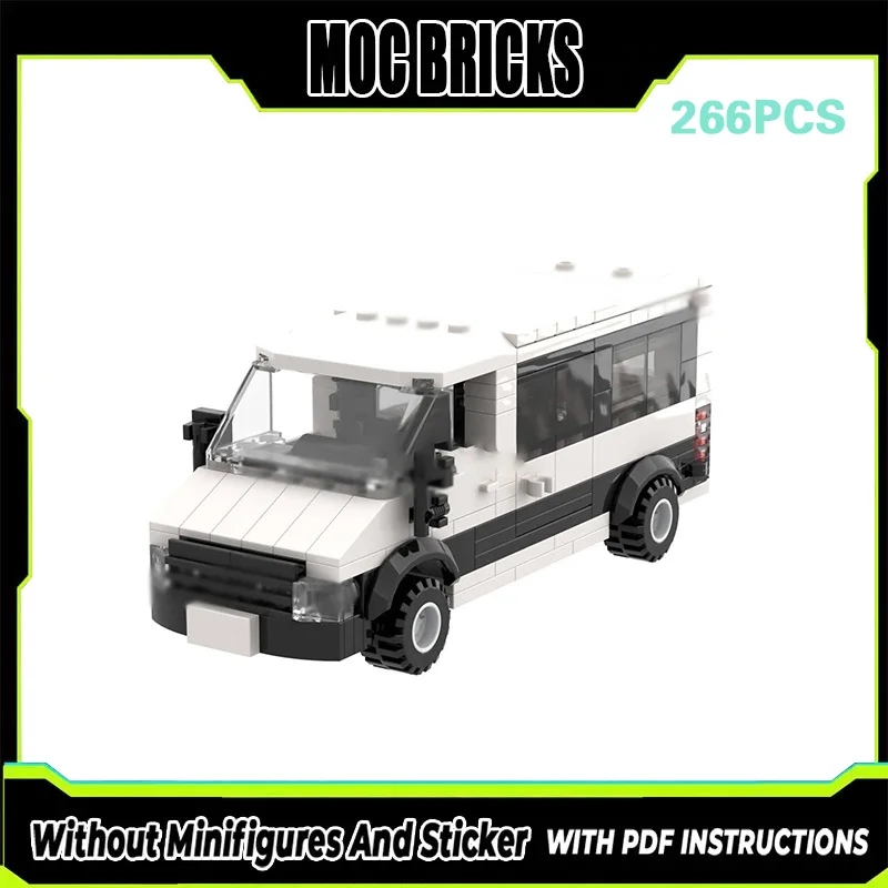 

Конструктор City Car Model MOC: Белый легковой автомобиль с подсветкой, модульная технология, подарки, праздничный набор для сборки, детские игрушки