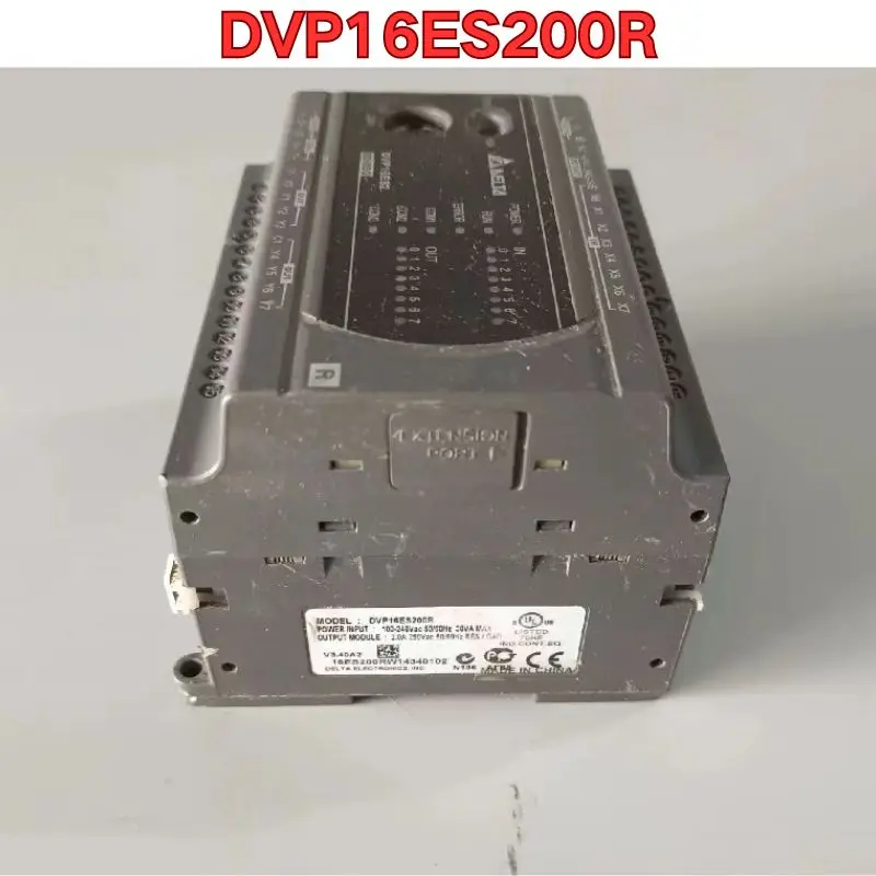 

Бывший в употреблении модуль ПЛК DVP16ES200R, функциональный тест обычно. Оригинал, аутентичный.
