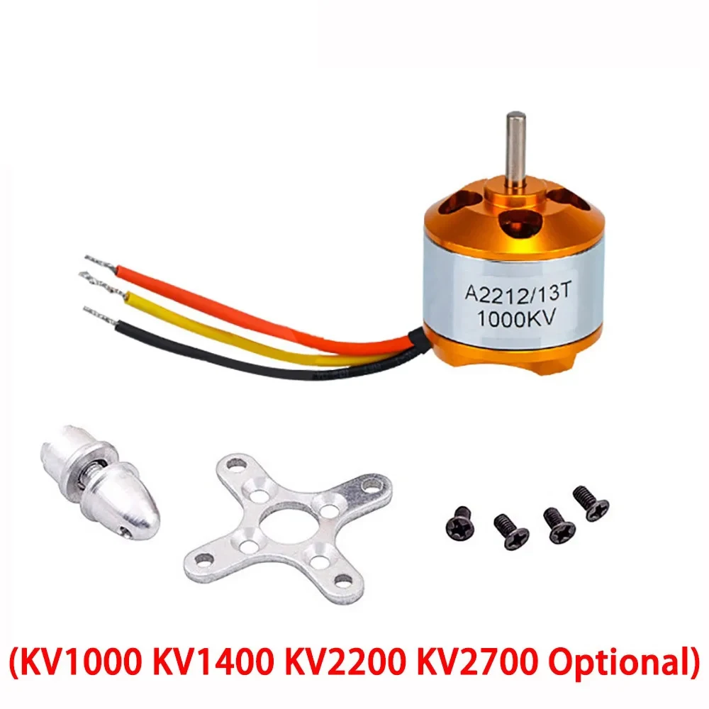 A2212 Brushless Motor 930KV 1000KV 1400KV 2200KV 2700KV For RC Aircraft Plane Multi-copter Brushless Outrunner Motor