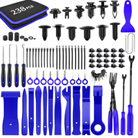 238 Pieces Trim Removal Tools, Car Push Pin Bumper Clamp Set Car Panel Radio Removal Car Clamp Fastener Terminal