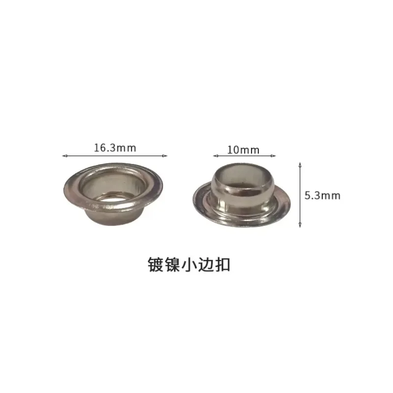 Eyelet 10mm untuk Mesin Grommet Semi dan Otomatis