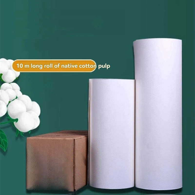 Cold Press Artist Master Watercolor Paper Roll Can Be Cut 4K Large & Thickening Cotton Pulp 37Cmx10m Watercolor Paper