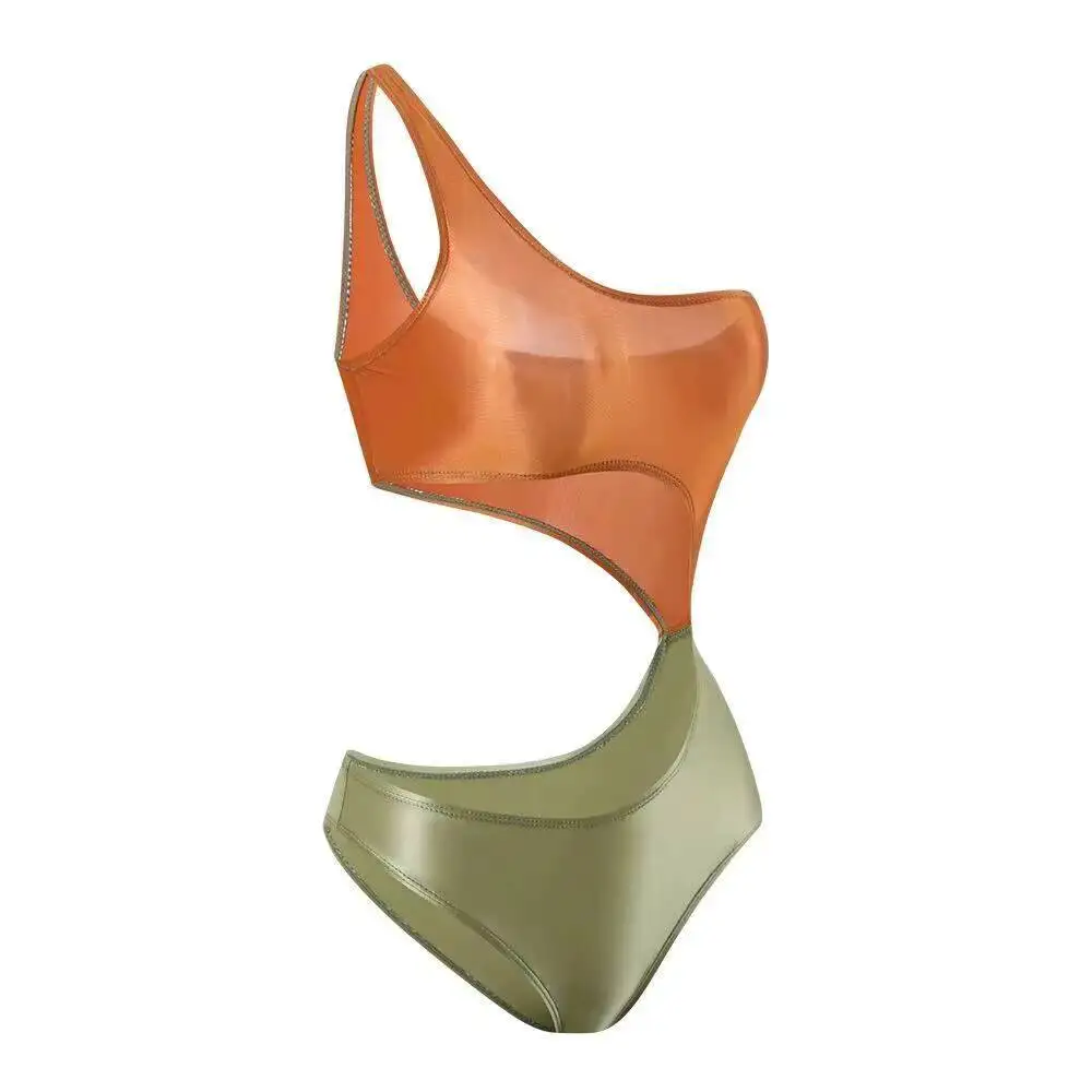 

Летние прозрачные сексуальные боди на одно плечо, боди, тонкий женский сексуальный комбинезон больших размеров