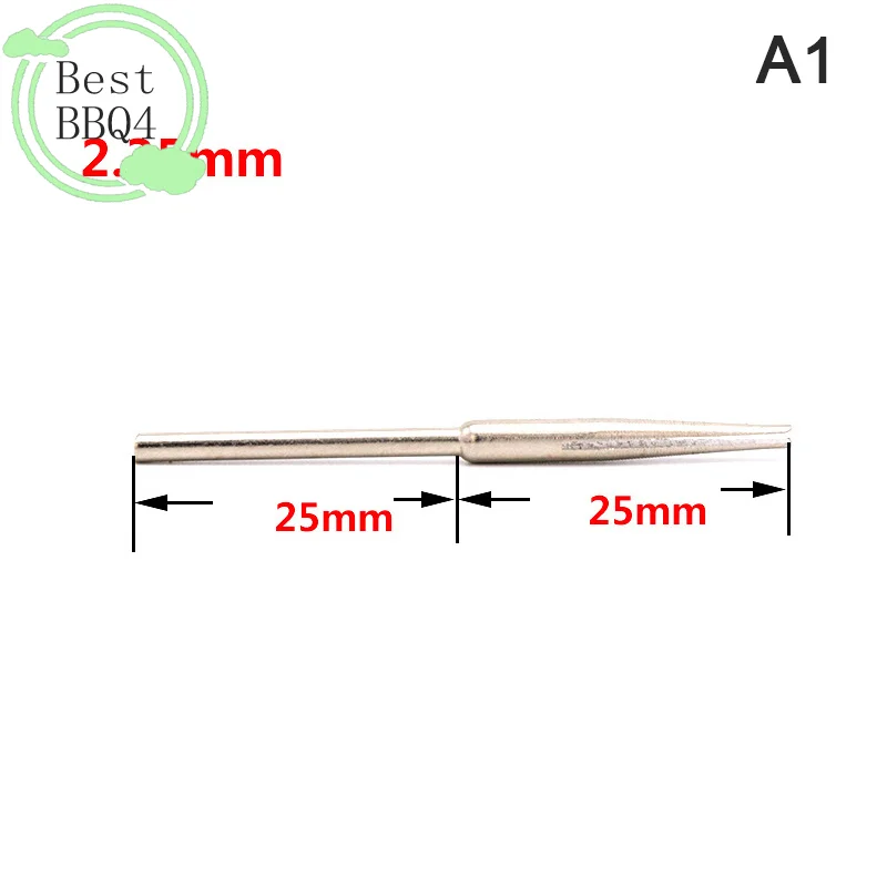 BBQ4 10PCS/12PCS Shank Sandpaper Clamp Split Mandrels Long Abrasive Holder Clip