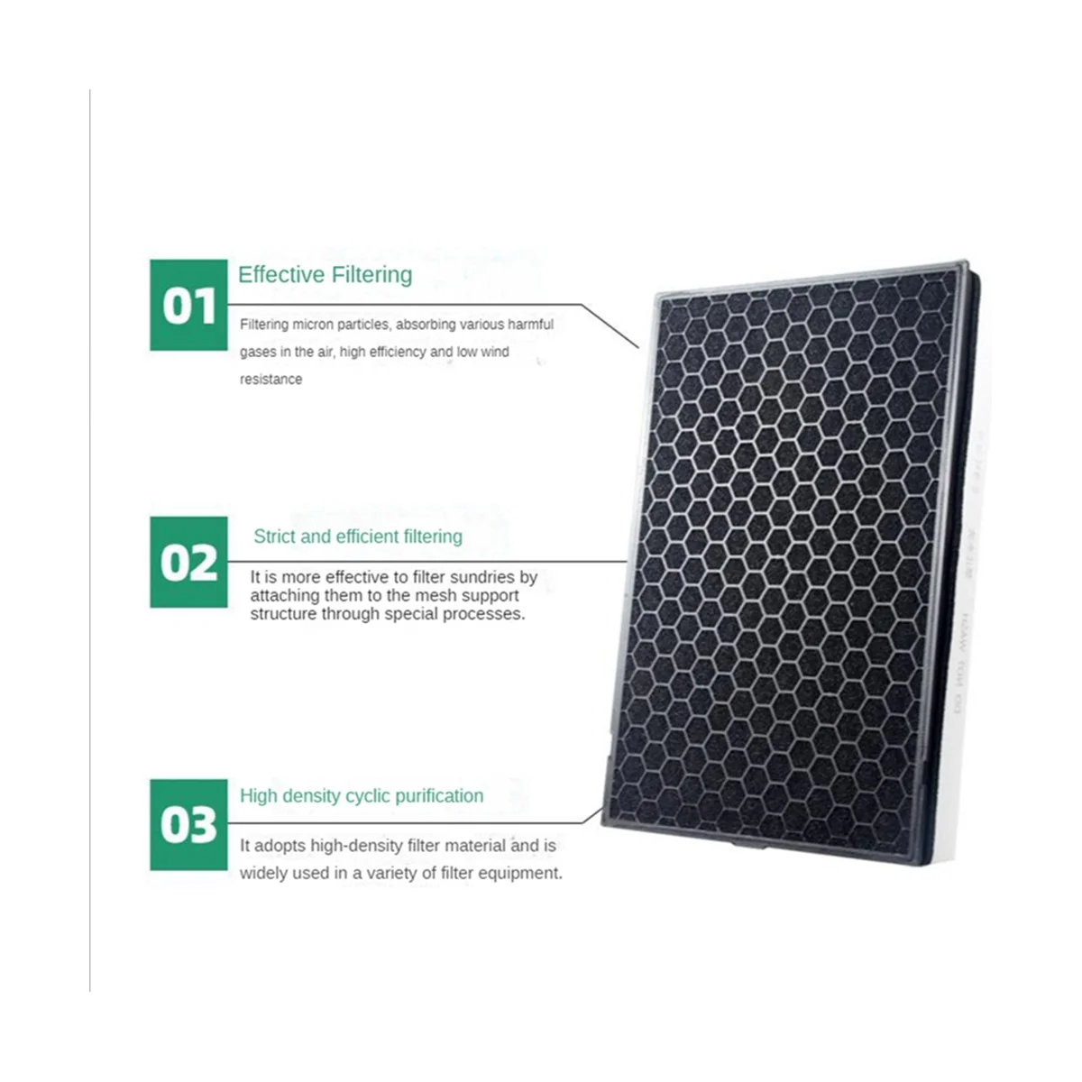 Совместим с фильтрующими элементами очистителя воздуха KJ400F-K5586WF KJ399F-K5580WW KJ396G-K5056WW KJ393G-K50WD -D130