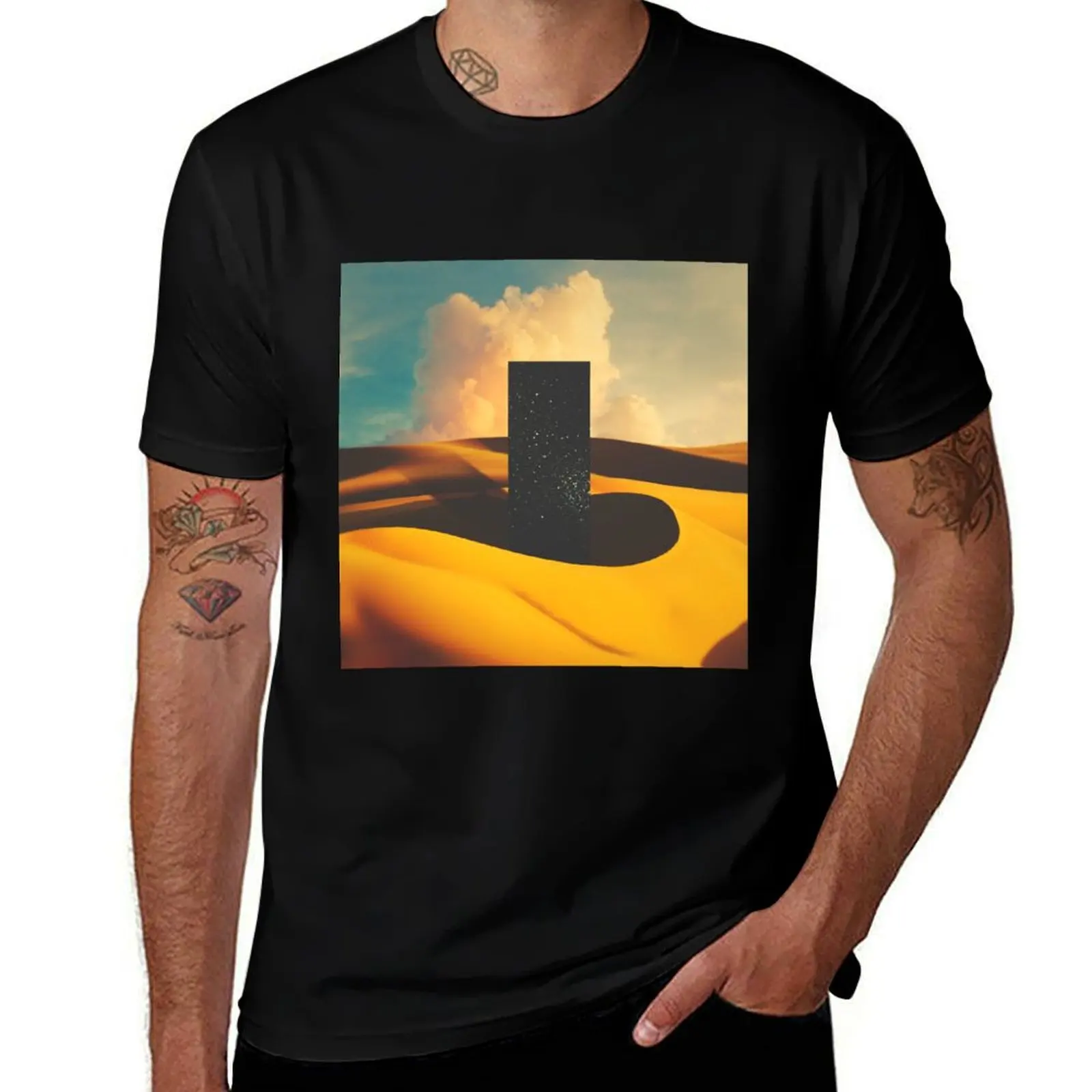 

Monolith man I package t t-shirt funny for tshirt T-Shirt cotton shirts for cotton black plain man T-Shirt