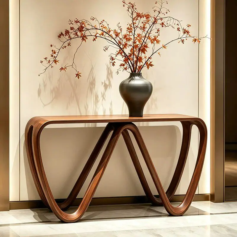 LMM entrance table Song's aesthetic simple villa entrance hall furniture