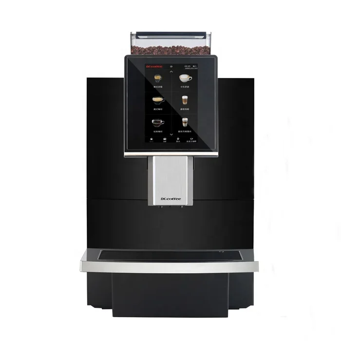 Dr.Coffee F12 Plus Black Color Hotel Use Commercial Coffee Machine Automatic