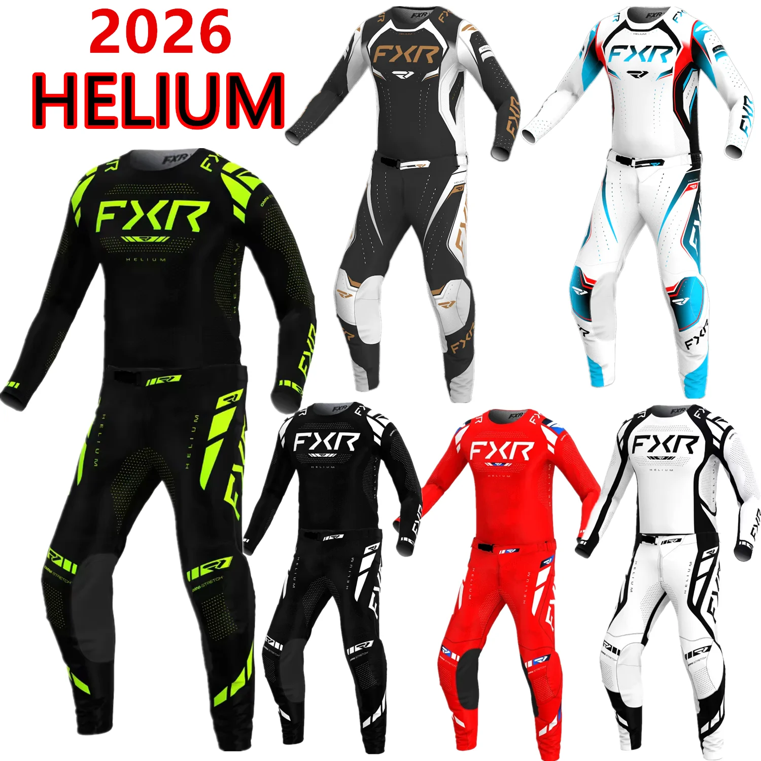 2025.5 Set equipaggiamento motocross Vapor Air Set maglia moto cambio superiore Set tuta enduro Kit moto fuoristrada