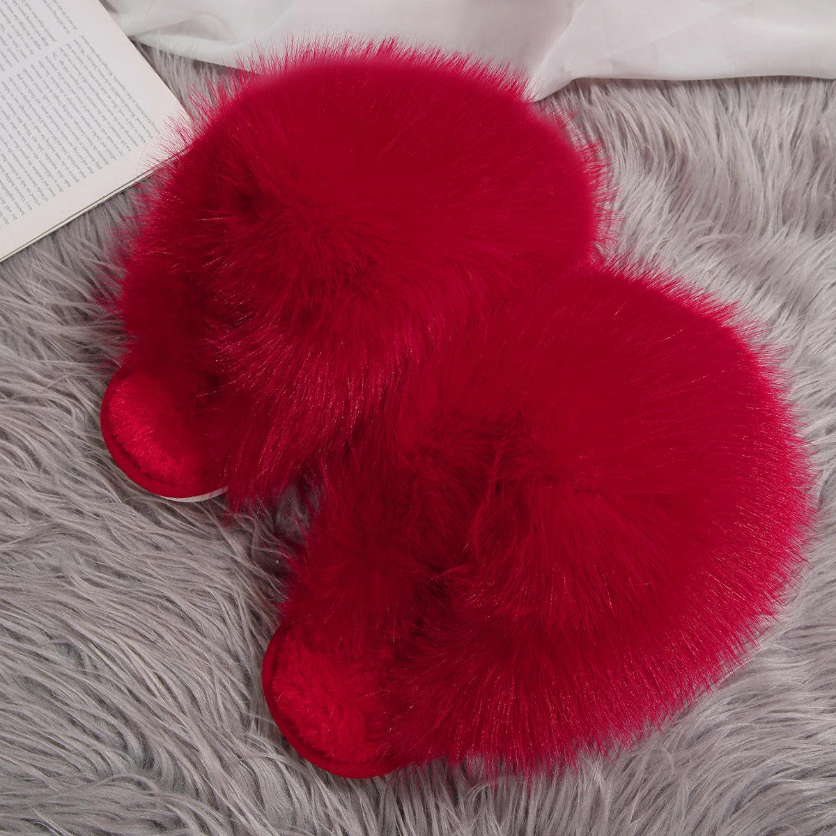 Зимние женские пушистые тапочк – обзор и цена Fluffy Fur Slipper