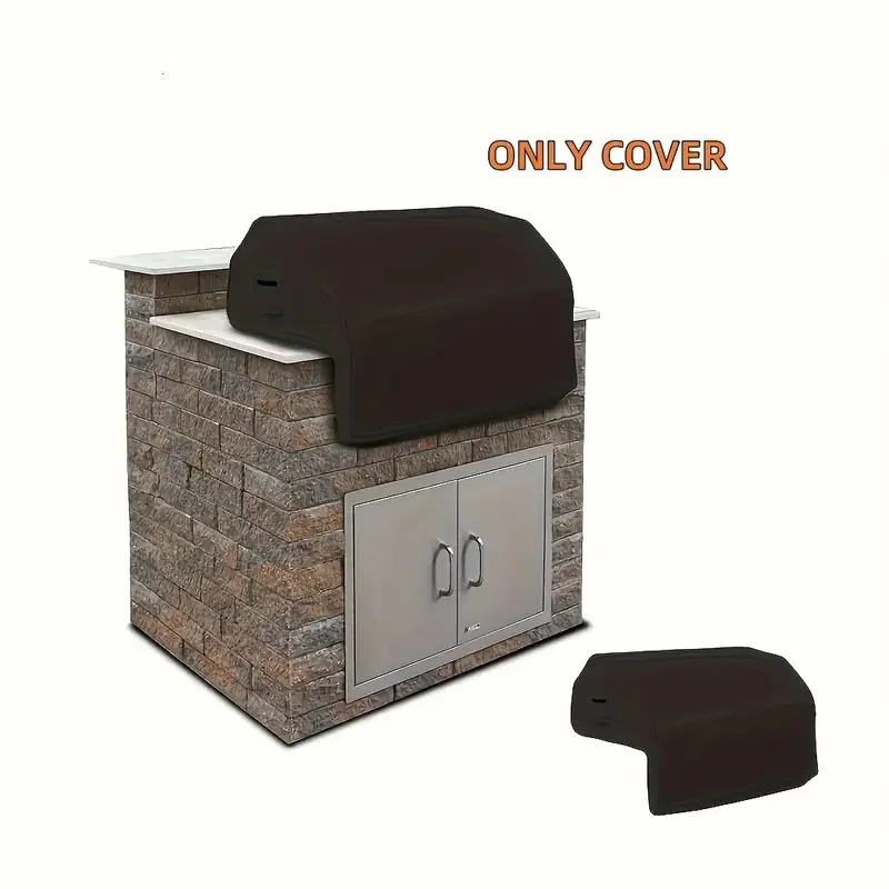 Grill Cover Oxford Cloth Dust Cover Anti-Tear Thickened All-Season Protective Cover