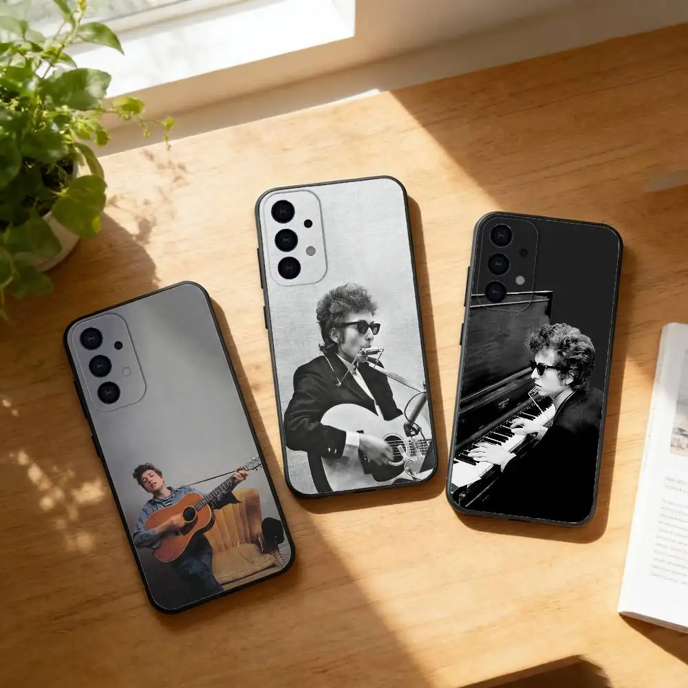 

Bob D-Dylan Singer Phone Case For Samsung S25,S24,S21,S22,S23,S30,Ultra,S20,Plus,Fe,Lite Black Shell