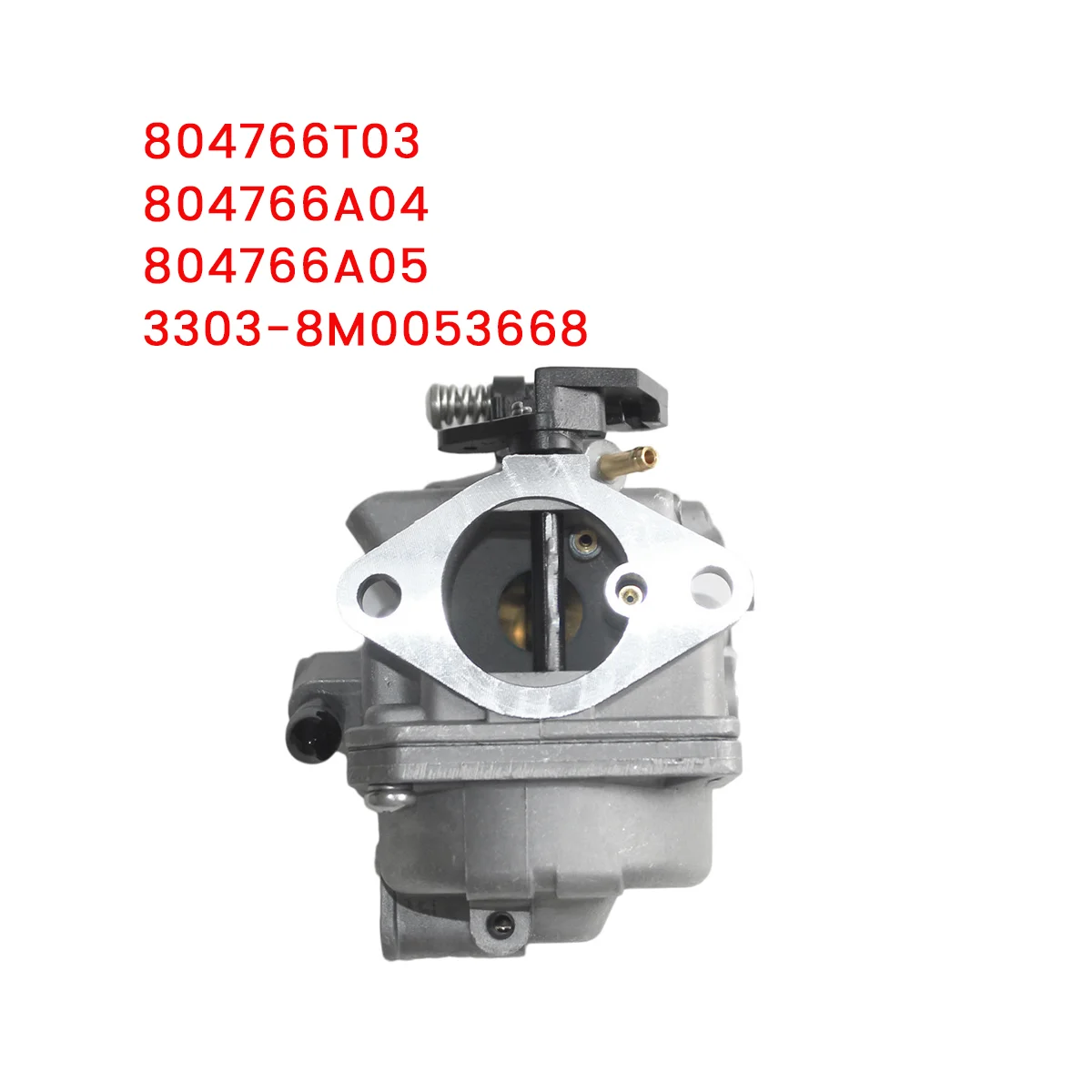 Boat Engine Carburetor Assy 3303-8M0053668 for Mercury Mercruiser Quicksilver 4-Stroke 6HP Outboard Motor Carb