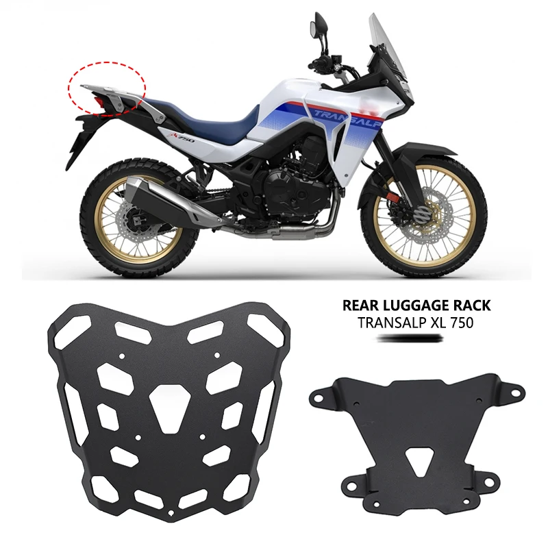 

For HONDA XL750 TRANSALP 2023 XL 750 Transalp Rear Luggage Rack Top Case Bracket Cargo Rack Motorcycle Accessories