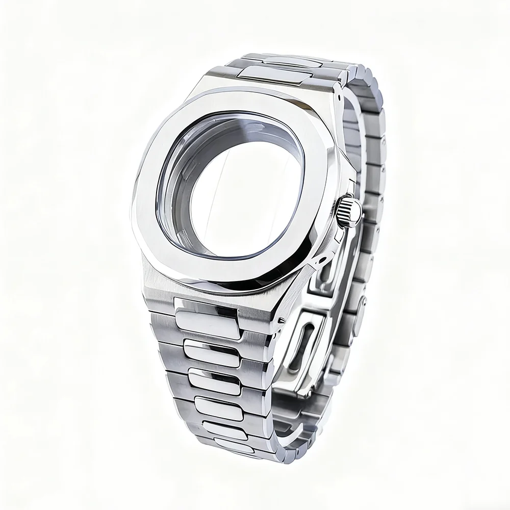 

Корпус NH35 40 мм, корпус из нержавеющей стали для NH 34/35/36 серии, механизм с сапфировым стеклом, аксессуары для часов, сменный ремешок для часов