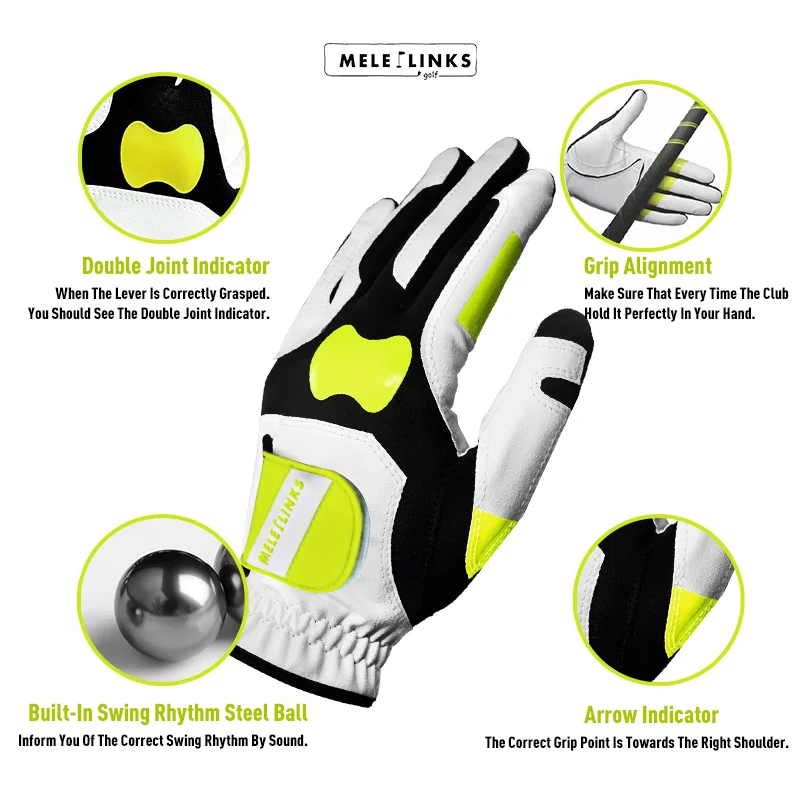 Golf Versatile Training Gloves Professional Improved Grip System Comfortable Microfiber Cloth Fabric Breathable Non-Slip Gloves