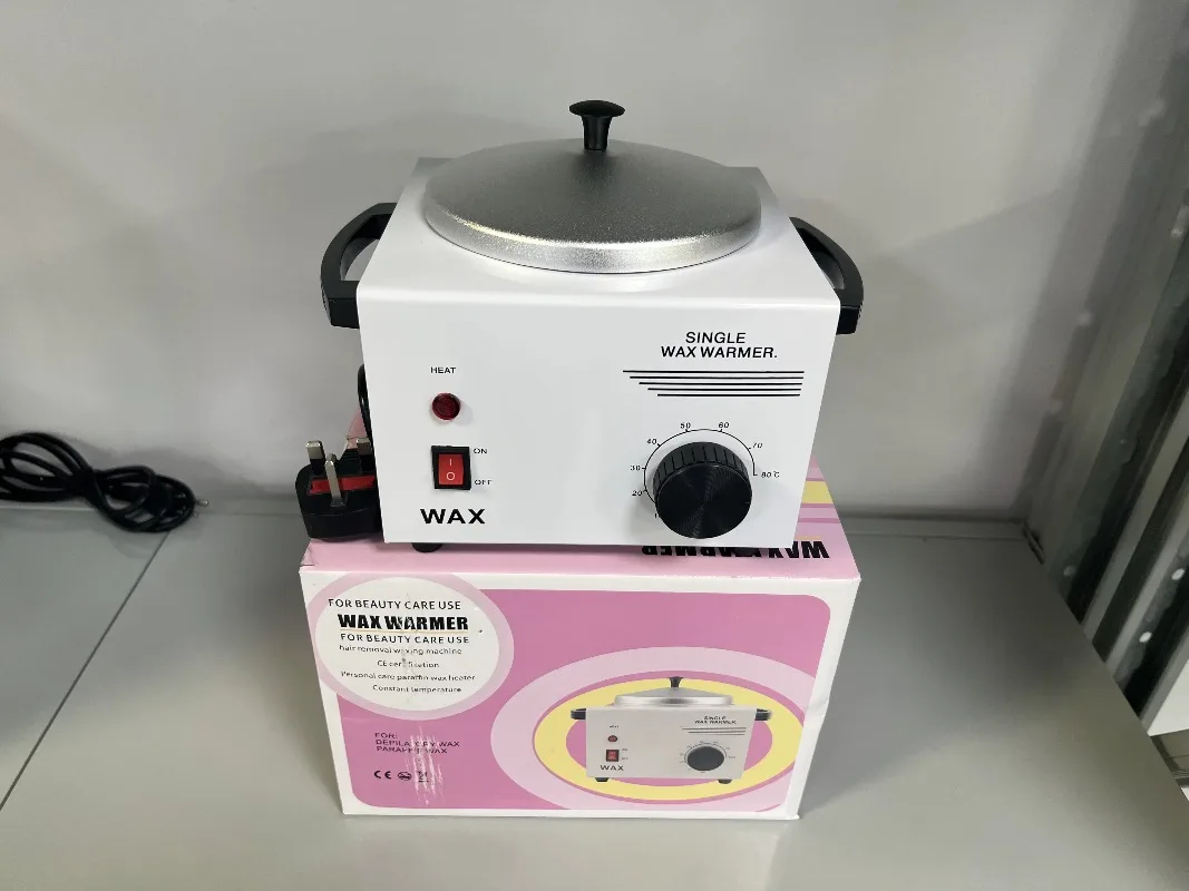 Portable 100W 500ml Melting Wax Heater Machine 40-80℃ Temp Fast