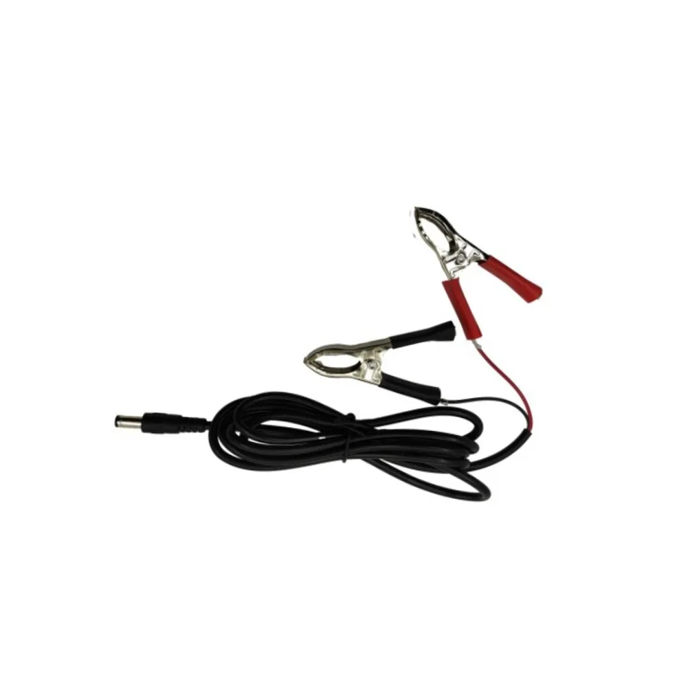 Battery Power Connector Crocodile Wire Clip 1V-38V Rated Voltage For Audio Power Connections 1.5 Meter Power Clip Connector