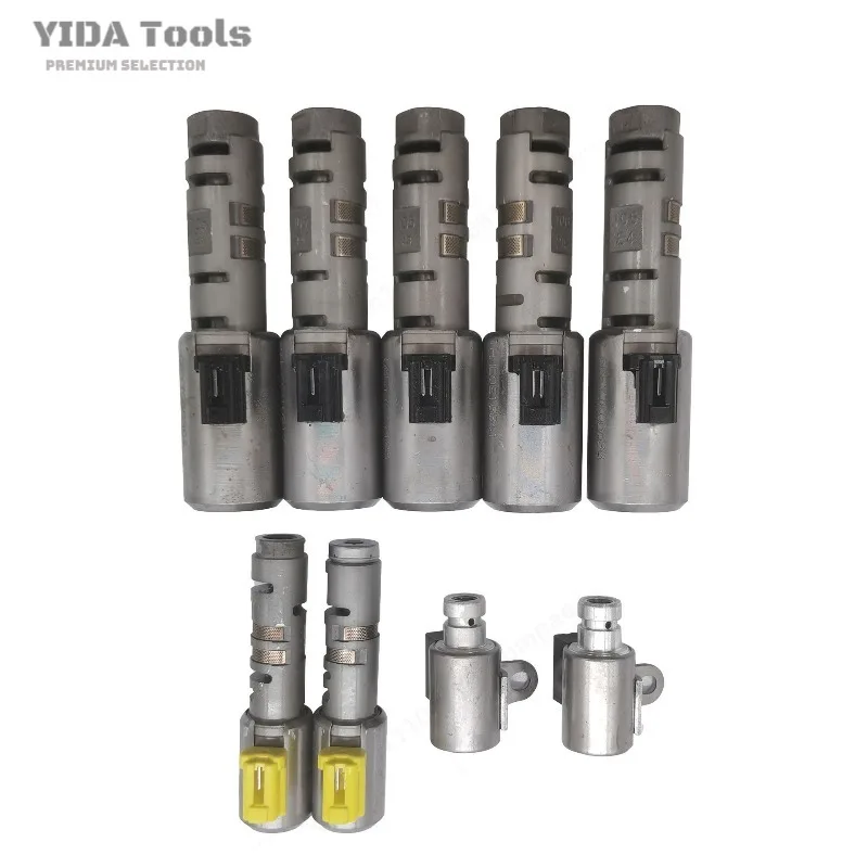 YIDA CVT Shift Control Transmission Solenoid Valve Kit 9PCS Fit 09P Auto Parts Direct Replacement
