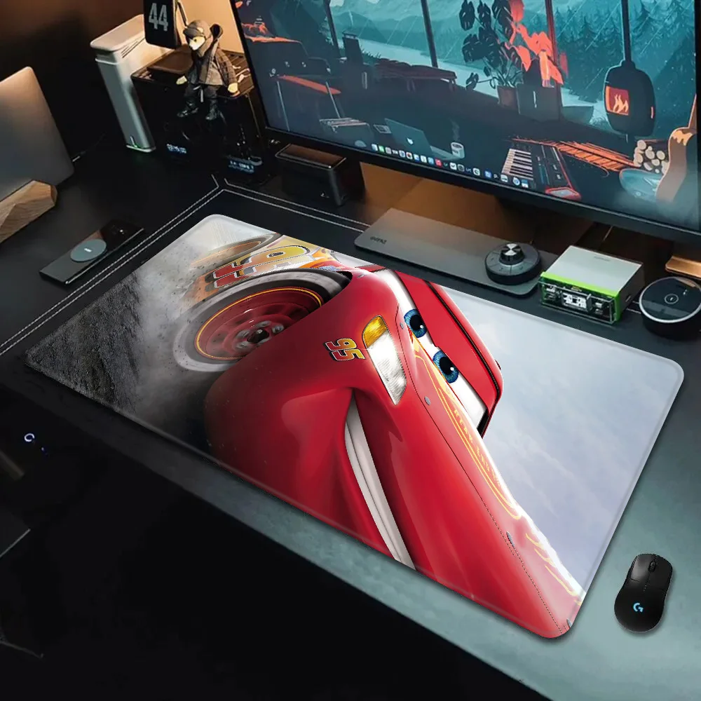 Cars Lightning McQueen Mousepad HD Printing Computer Gamers Locking Edge Non-slip Mouse Pad XXL90x40cm Keyboard PC Desk Pad