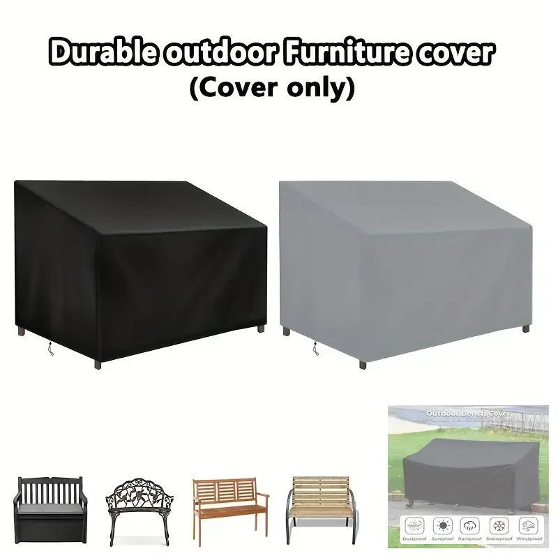 1pc Patio Chair Cover Waterproof Outdoor Garden Furniture Protect Universal Lounge Deep Seat Cover Easy-Going UV Resistant