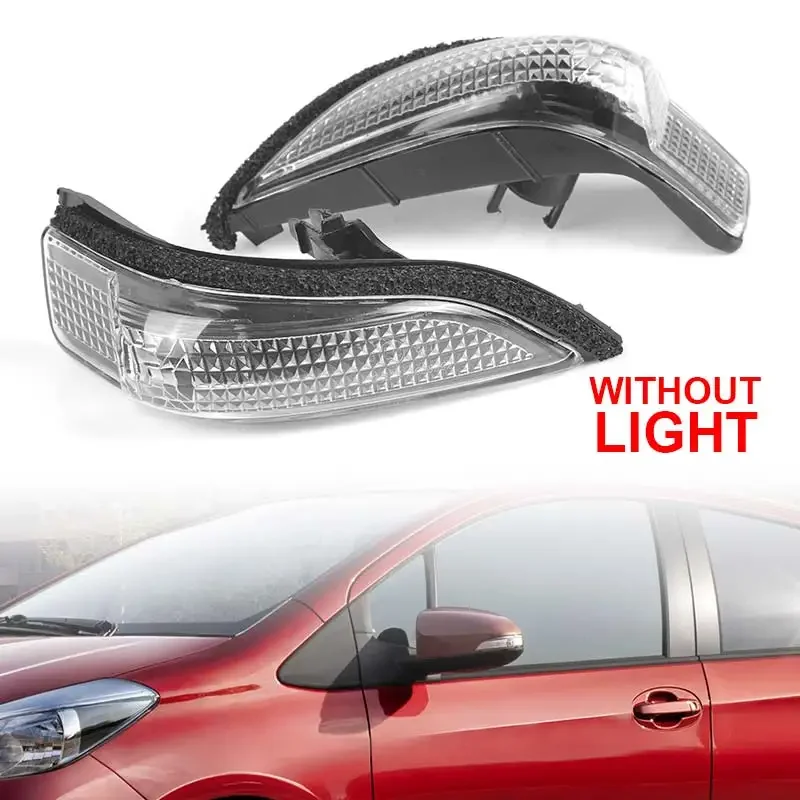 Side Rearview Mirror Light Indicator Turn Signal Lamp Without Bulb For Toyota Yaris 2011 2012 2013 2014 2015 2016 2017 2018 2019
