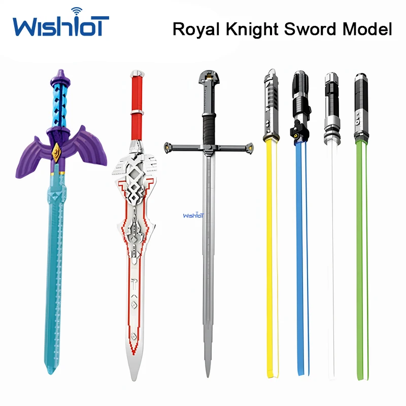 

Sci-Fi Lightsaber Frost Sword Model Building Blocks Kit Cosplay Prop Bricks Desktop Decoration Fantasy Toys Christmas Gifts