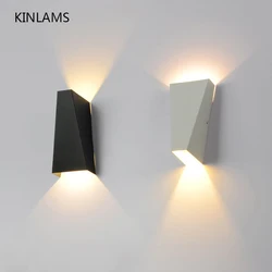 Waterproof Outdoor Wall Lighting IP65 Modern Indoor Lamps Coloful Decorative Lighting Porch Garden Lights Aluminum AC90-260V