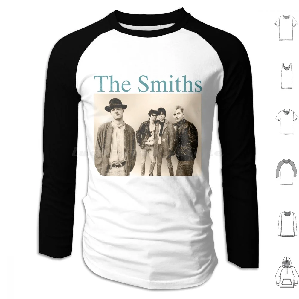 The Smiths The Queen Is Dead Vintage Band Hoodie cotton Long Sleeve The Smiths The Queen Is Dead Morrissey Paint A