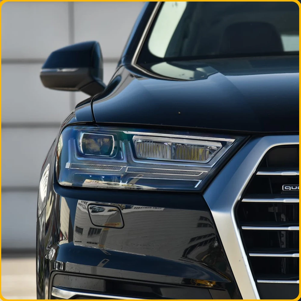 

Car Front Lamps For Audi Q7 4M 2016-2019 Xenon Auto Upgrade LED Projector Lens Headlights Assembly Plug and Play Accessories