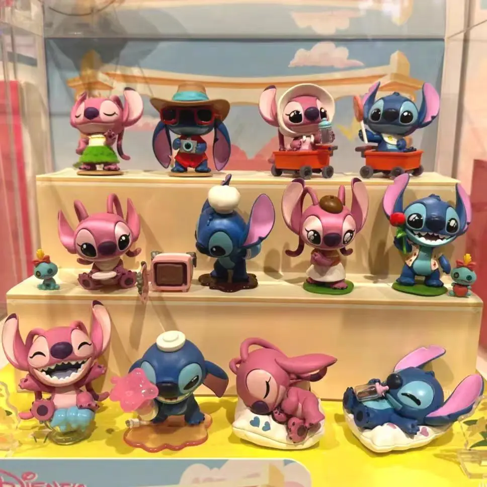 

Original POPMART Bubble Mart Disney Stitch Fun Date Series Handmade Blind Box Gift for Girls Valentine's Day